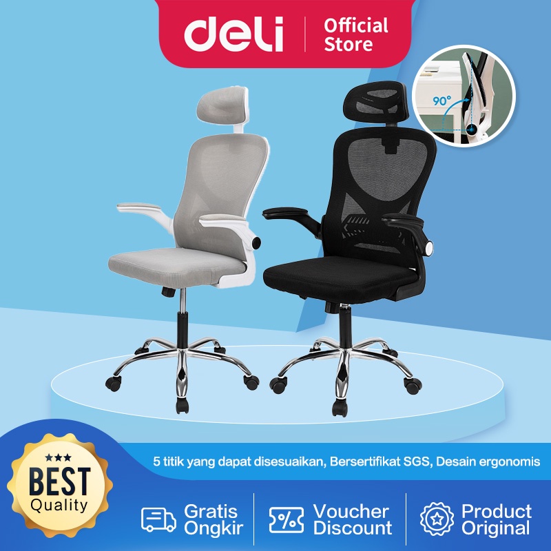 Deli Office Chair / Kursi Kantor / Kursi Kerja E4930