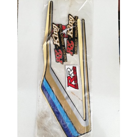 grafik graphic striping sticker yamaha rx king rxking cobra tahun 1990 90