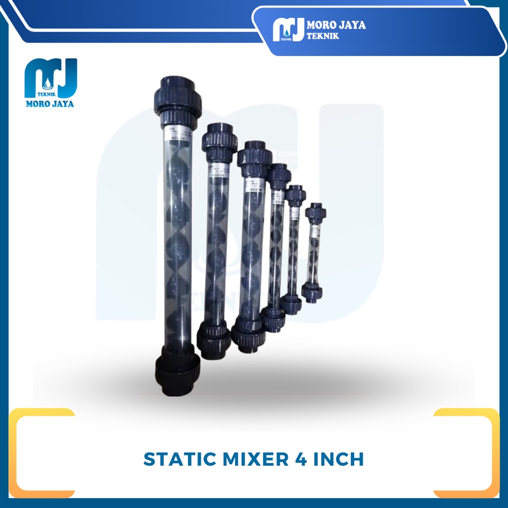 STATIC MIXER 4 INCH STATIC MIXER 4" BUAT OZONE
