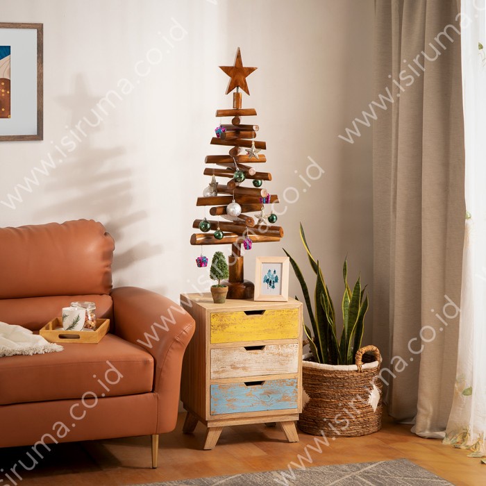 

Hiasan Natal Pohon Natal Kayu Christmas Tree High - Isiruma