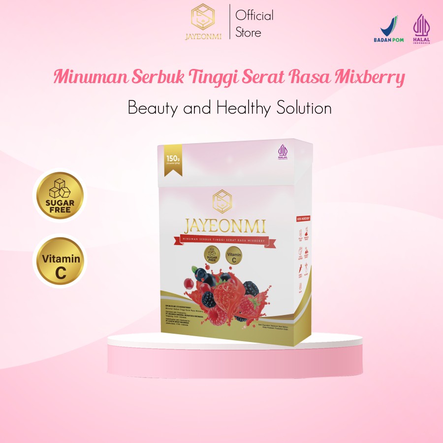 

Fiber JAYEONMI Rasa Mixberry (Per Box ) Detox | Antioksidan | Slim