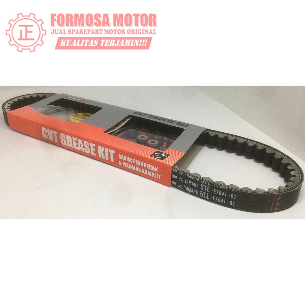 VAMBEL VBELT VAN BELT SET +ROLLER + GREASE MIO MIO SOUL MIO SPORTY YAMAHA ORIGINAL