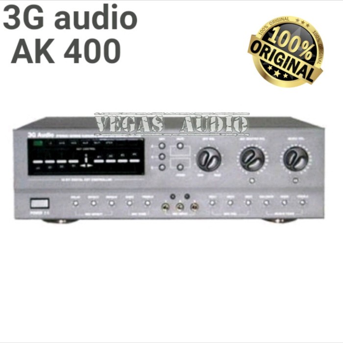 3G AUDIO AK400 / AK 400 Amplifier Original