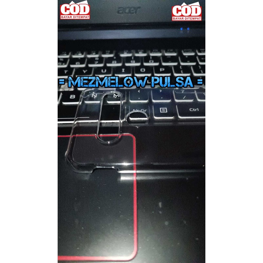 Caseng Clear Hard Case Mika Transparan Casing Cover Bening Hardcase LG G8S