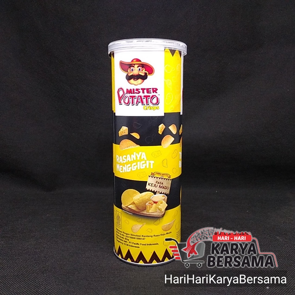 

MAKANAN RINGAN MISTER POTATO CRISPS HONEY CHEESE FLAVOUR 80GR