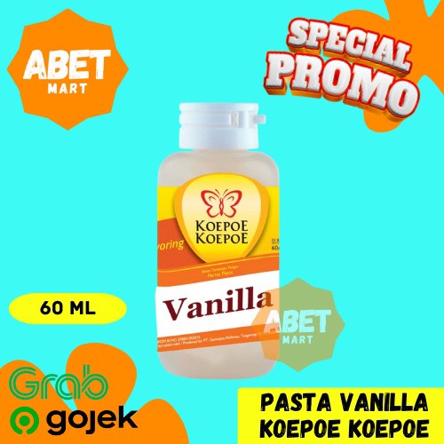 

Pasta Koepoe Koepoe Vanilla 60 Ml - Kupu 60ml Putih Perisa Perasa