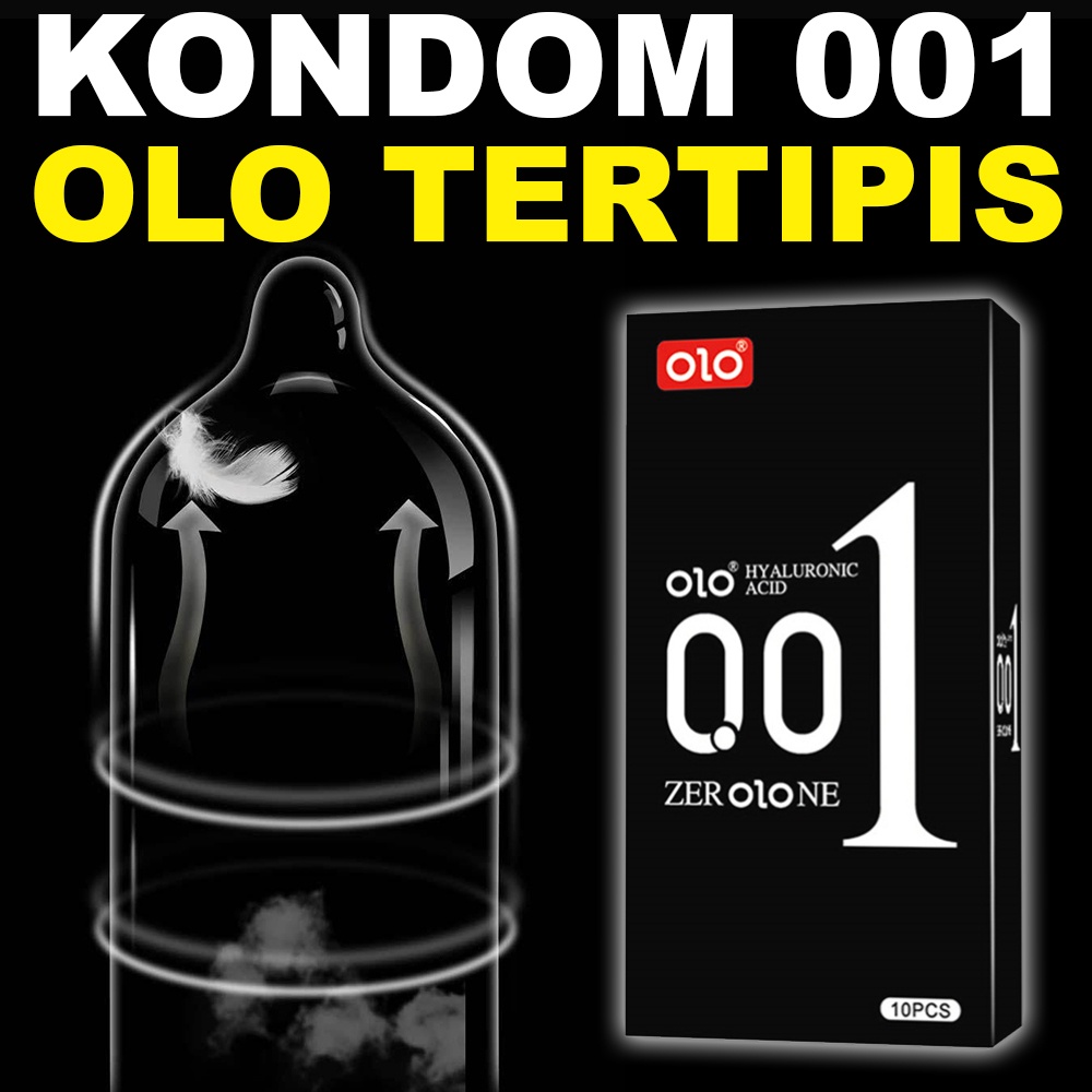 Olo 001 Super Tipis Ultrathin - Kondom ZERO 001