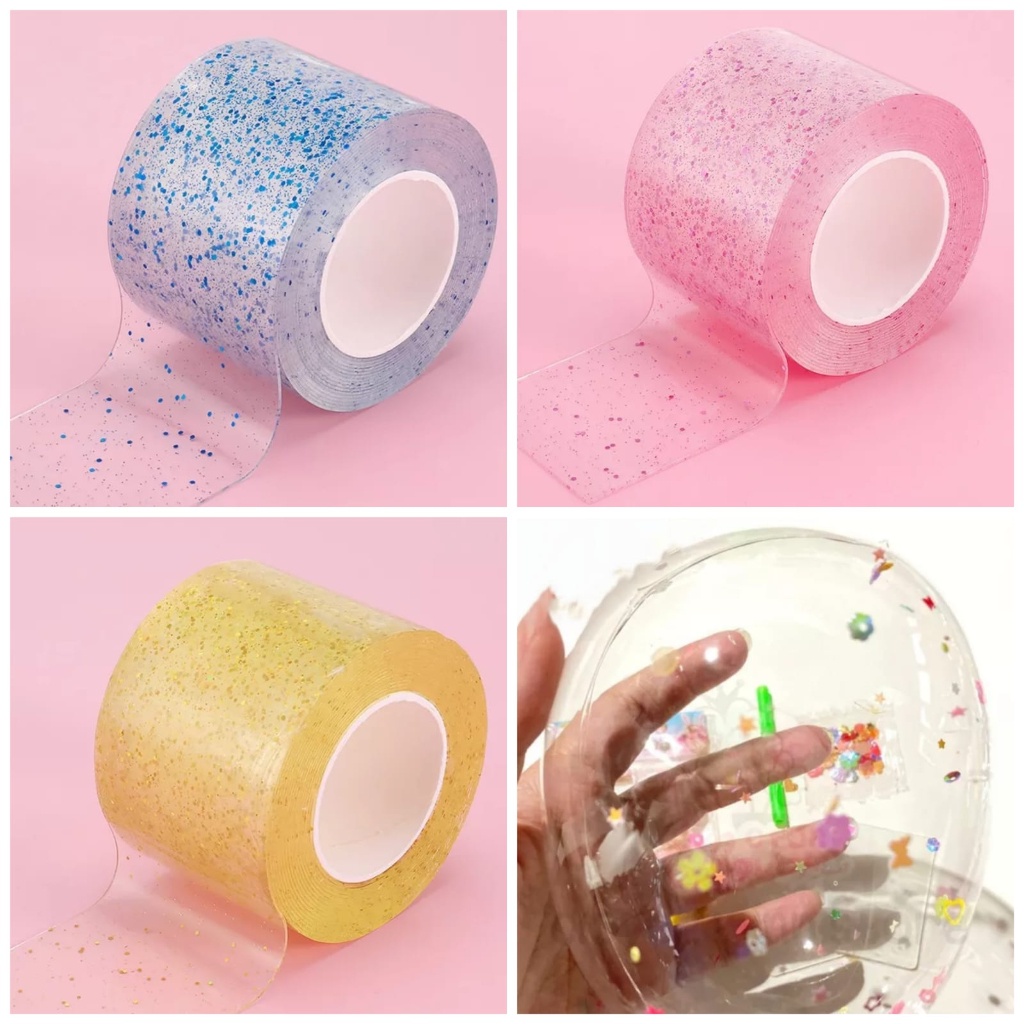 

Bu Guru Ria - DIY Nano Tape balon Gliter Roll balon TIUP Asah Kreatifias Anak