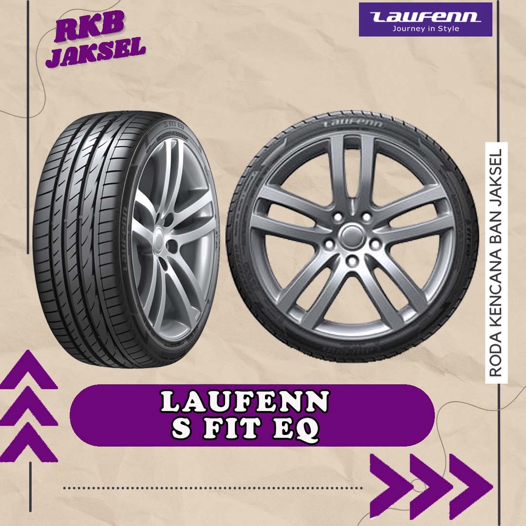 Laufenn S FIT EQ Ukuran 195/50r16 Ban Mobil Yaris All New Fiesta