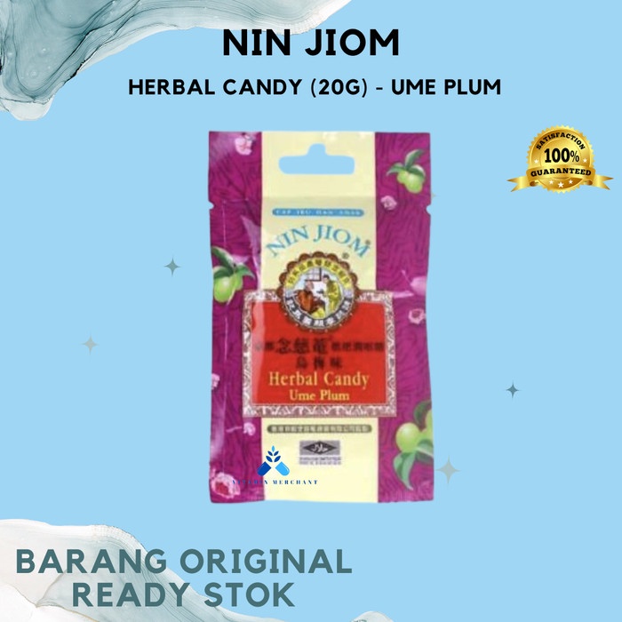 

Nin Jiom Herbal Candy (20g) - Ume Plum