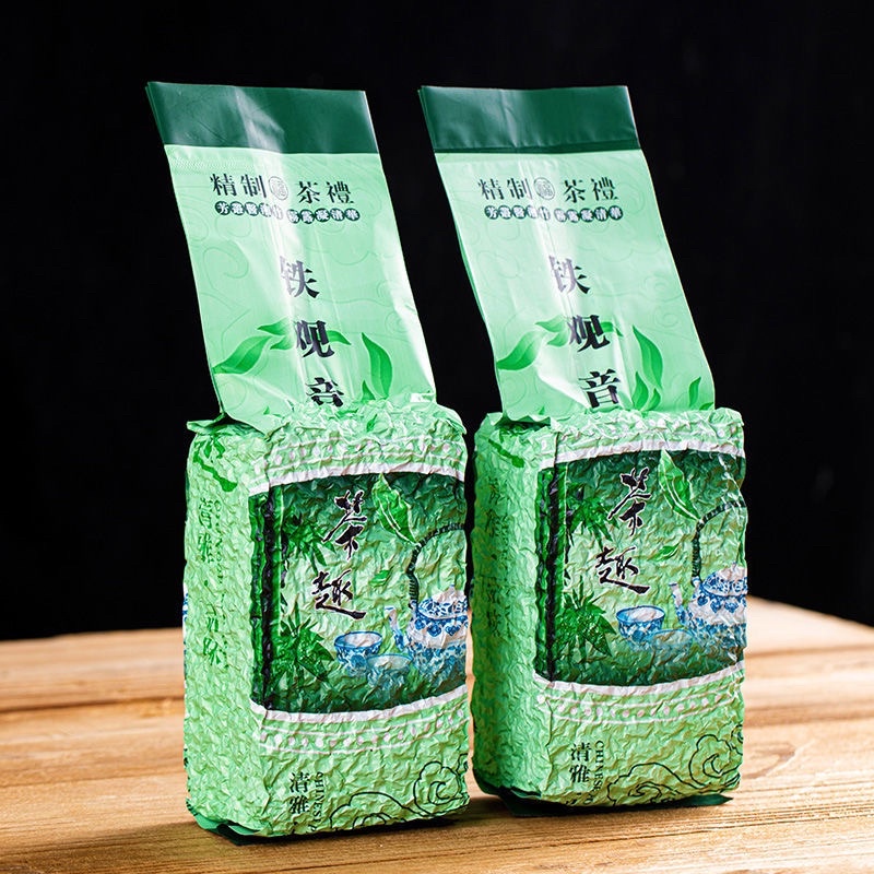 

(Instan) CHINESE TEA TIE GUAN YIN & JASMINE TEA 250GRAM /PACK GREEN TEA TIGUANYIN DAUN TEH CHINA CHINESE GIFT 铁观音 绿茶