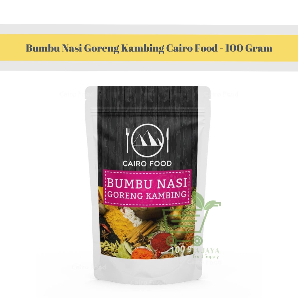 

Bumbu Nasi Goreng Kambing Cairo Food - 100 Gram