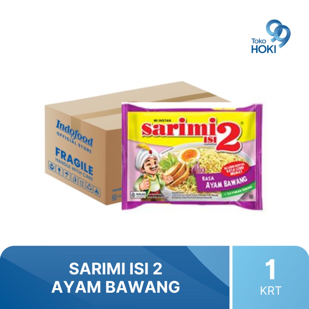 

Sarimi Isi 2 AYAM BAWANG 1 Dus isi 24 I MIE INSTAN PER DUS