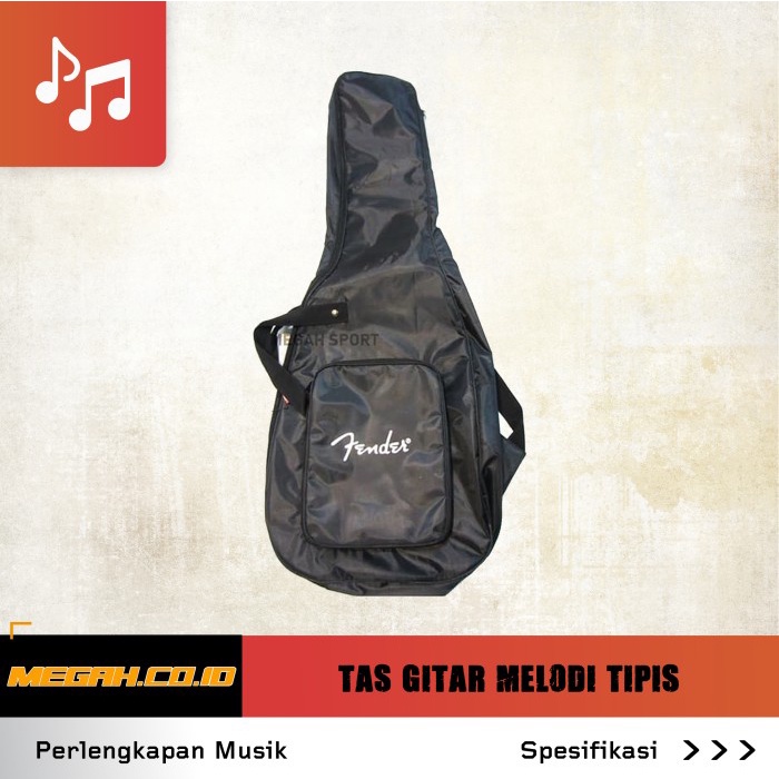 Tas Gitar Akustik Melodi / TAS GITAR MELODI TIPIS TA082