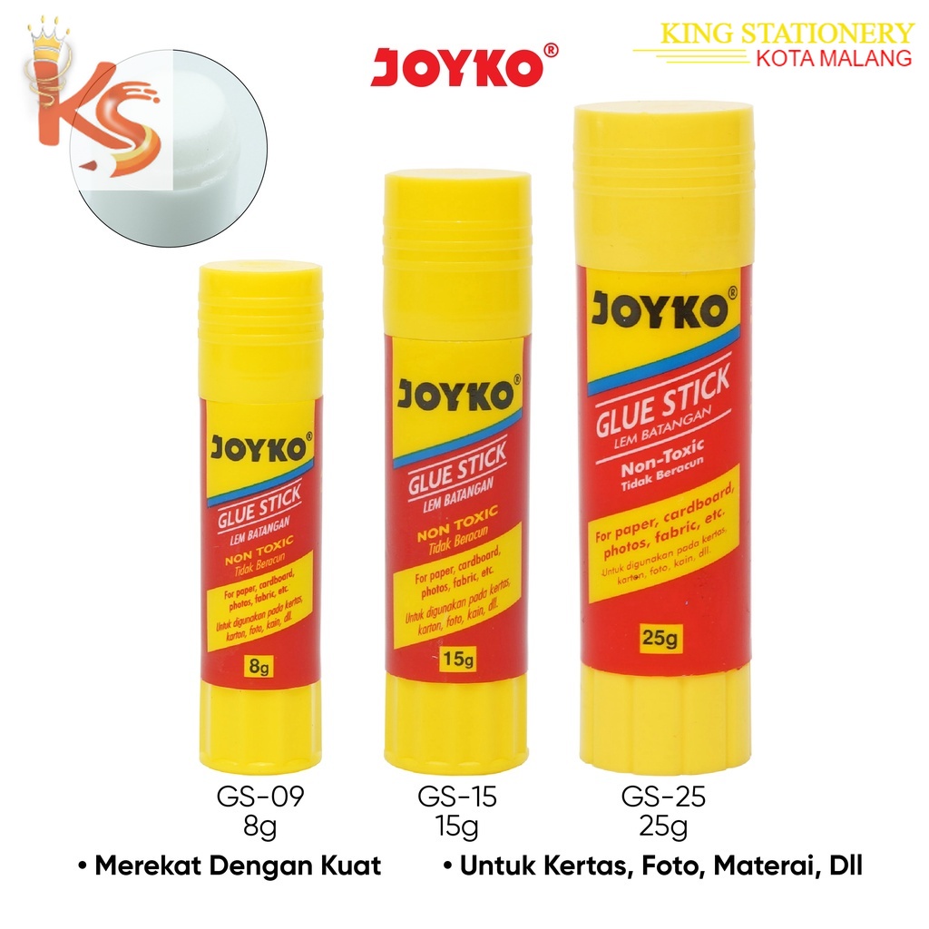 

( KS ) Glue Stick Lem Kertas Lem Batang Joyko GS-09 GS-15 GS-25