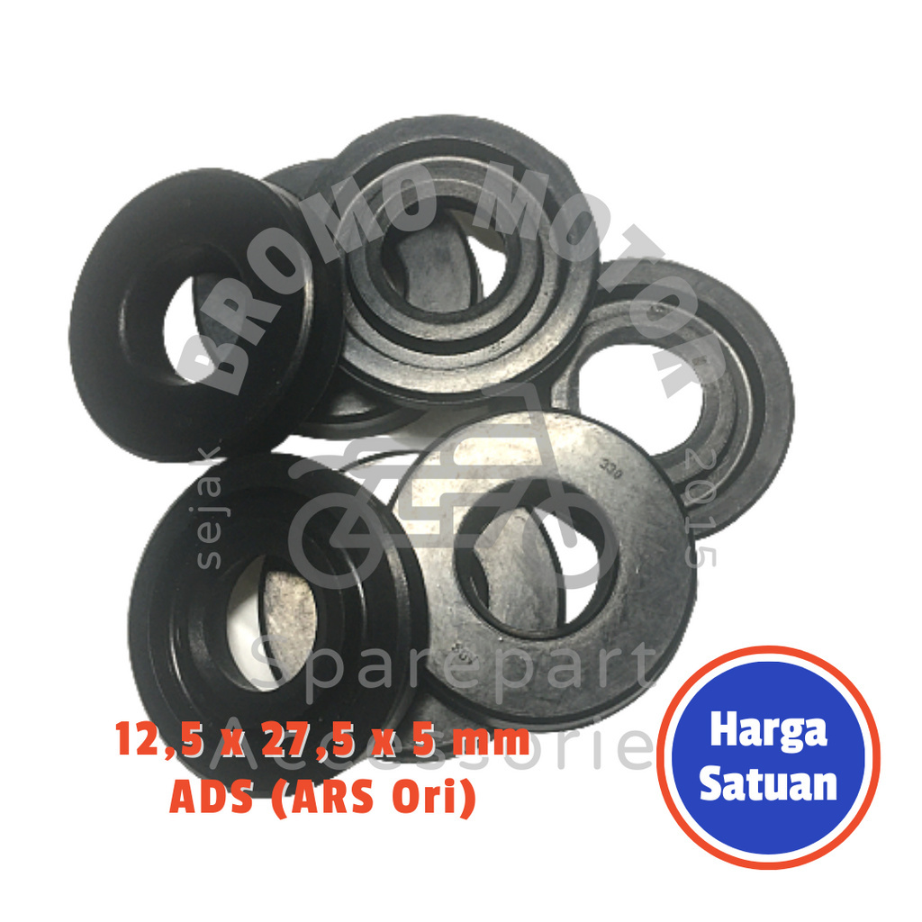 Oil Seal ADS ARS Ori Shock Belakang Kawasaki Ninja 250 12,5 27,5 5 mm (Sil Oli ARS Original Rear Sho