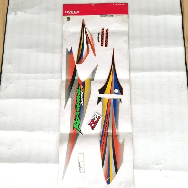 grafik graphic grapik stiker sticker striping body bodi original ori honda kharisma karisma d 125 d 