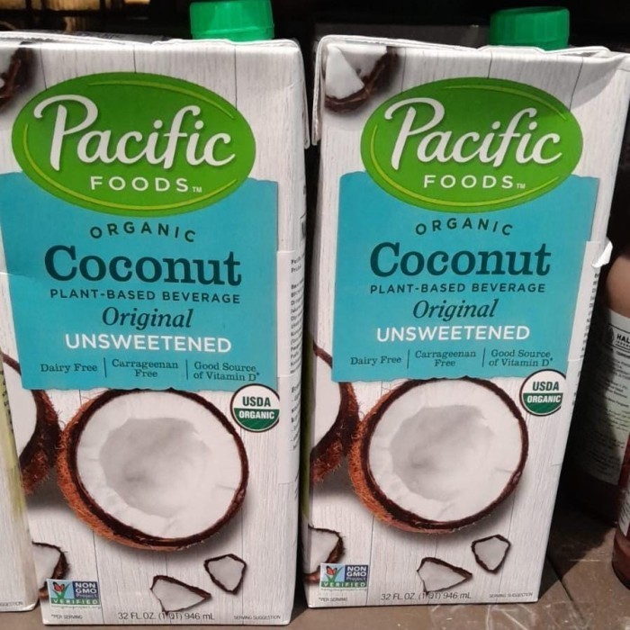 

pacific food organic coconut unsweetened 946ml