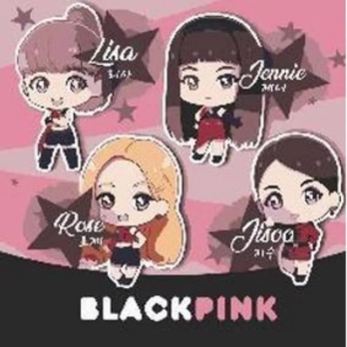 

Diy Canvas number set blackpink Painting coloring nomor KPop diy - Jenni Blackpink