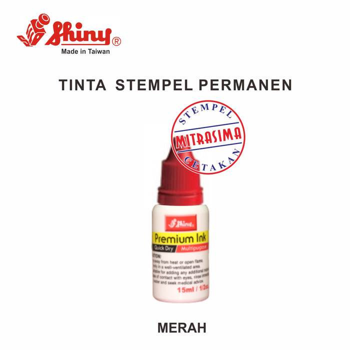

Tinta permanen Merk shiny - Biru