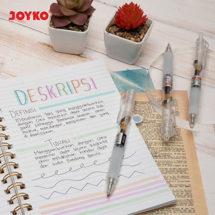 

Gel Pen Pulpen Pena Joyko GP-320 R Gel 0.5 mm