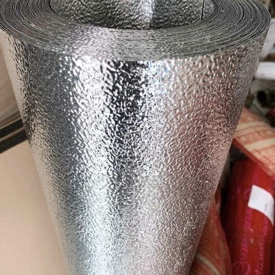 seng plat alumunium kulit jeruk 0.7mm per roll 50 meter