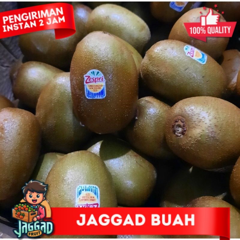 

BUAH KIWI GOLD ZESPRI NEW ZEALAND 1KG GROSIR Jaggad Fruit