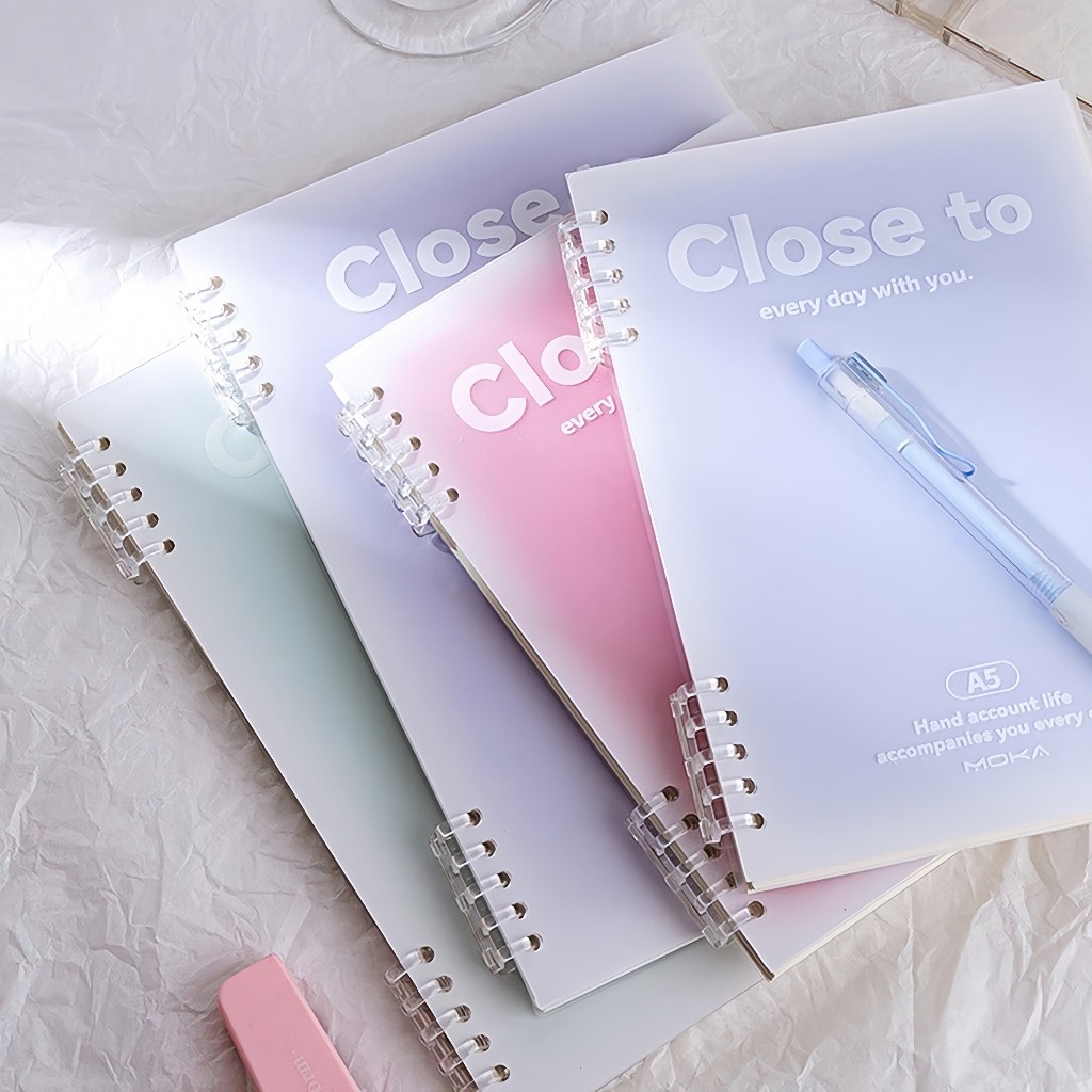 

Buku Tulis Sekolah A5 Buku Lucu Aesthetic Notebook Aesthetic Lose Leaf Binder untuk Kantor Sekolah