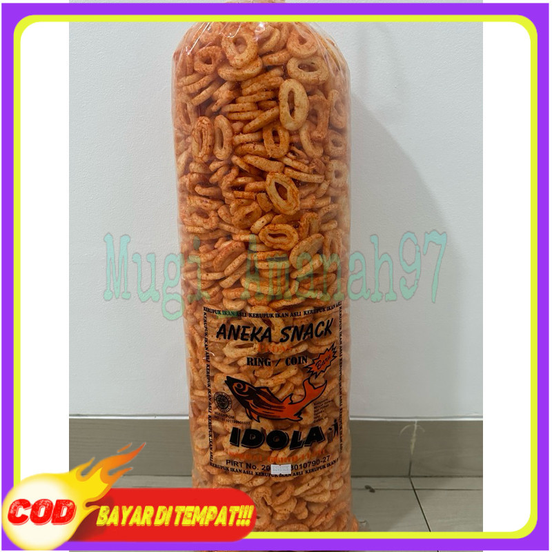 

Kerupuk Ring Pedas Rasa Balado 1000 gr