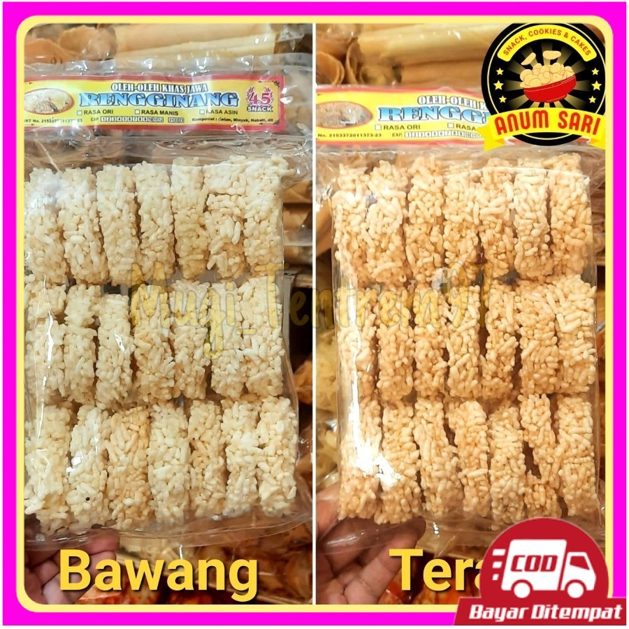 

Rengginang MATANG bawang, terasi Asli Solo - Anum Sari 1 KG