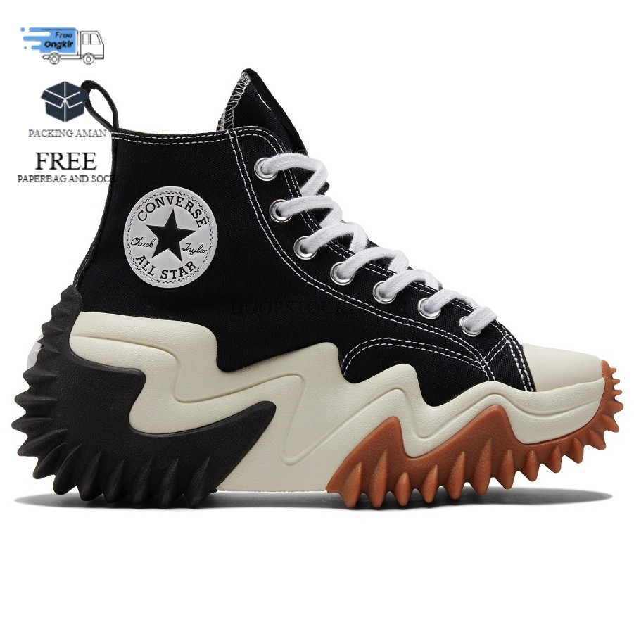 Converse Run Star Motion Platform Black White Original
