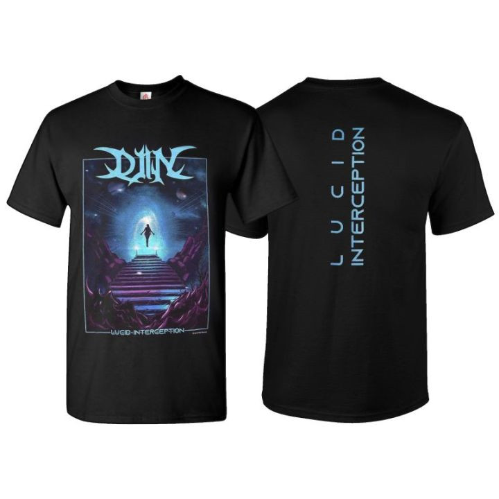 【COD】 T-Shirt Kaos Pria BAND DJIN Casual Pria dan Wanita Longgar Boxy fit