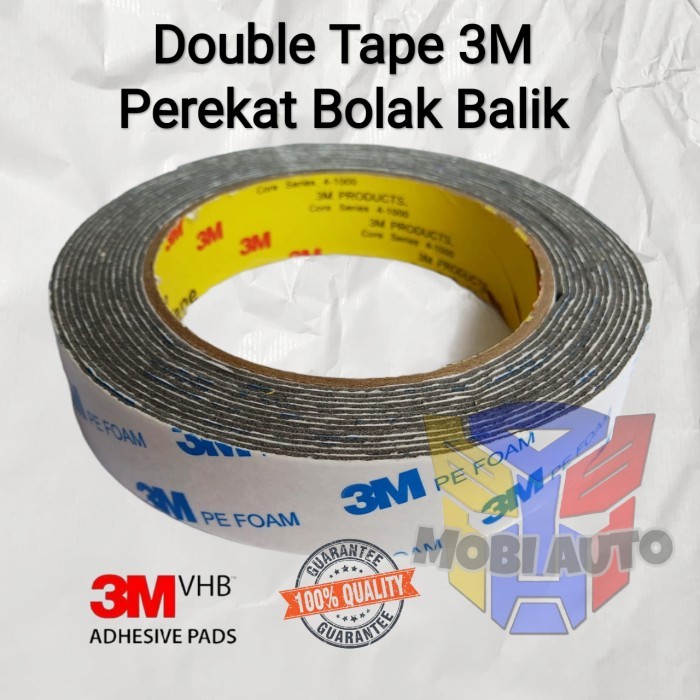 

Double Tape 3M Putih Perekat Bolak Balik