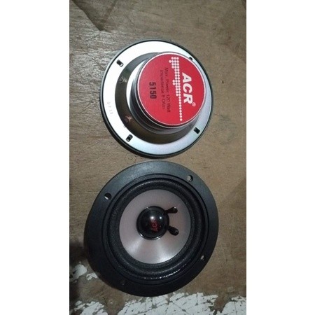 speaker acr 5 mid range 5150 5" inch middle 8 ohm 120 wattSpeaker 5 inch MiddleSpeaker 5 Inch ACR 51