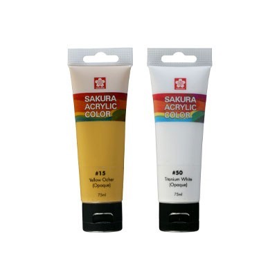 

PRODUK TERLARIS SAKURA Acrylic Color 75ml Tube