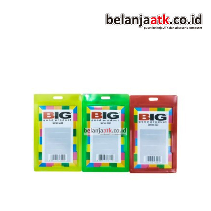 

ID Card Holder/Name Tag BIG Deluxe 333