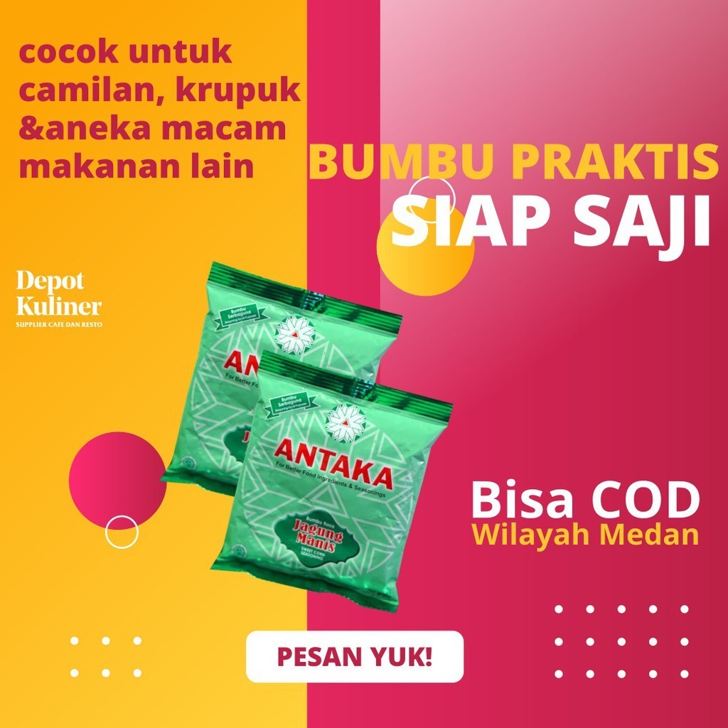 

Antaka Bumbu Tabur / Bumbu Barbekiu 100 Gram