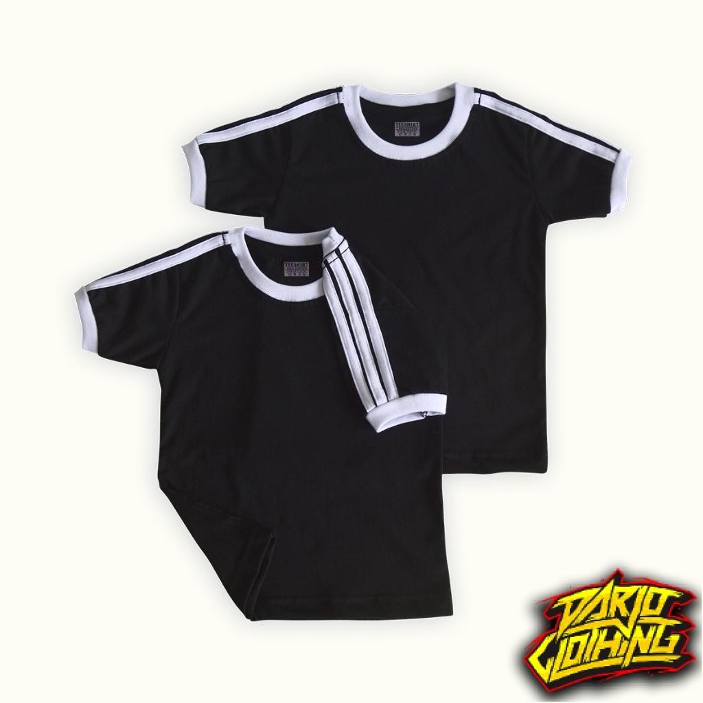 Toko Kaos Combed -  Kaos Anak Laki Laki Perempuan 3 Stripe Terbaru