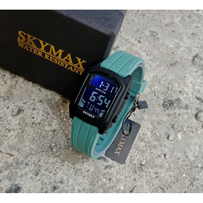 jam tangan original 100℅ skymax 2308 tahan air tahan beku