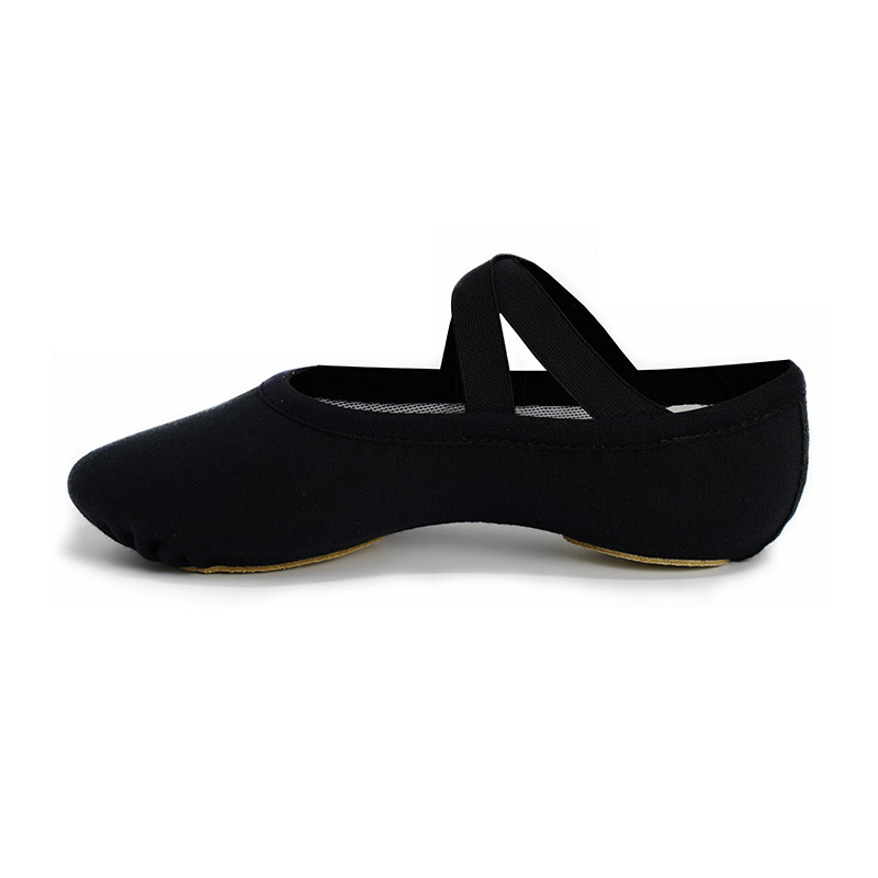 

Sansha Adult Ballet Shoes Stretch Canvas Elastic Strap With Drawstring Ballet Slippers Girls Ladies Men Dance Shoes 73N