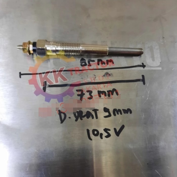 busi pemanas/glow plug 10.5v