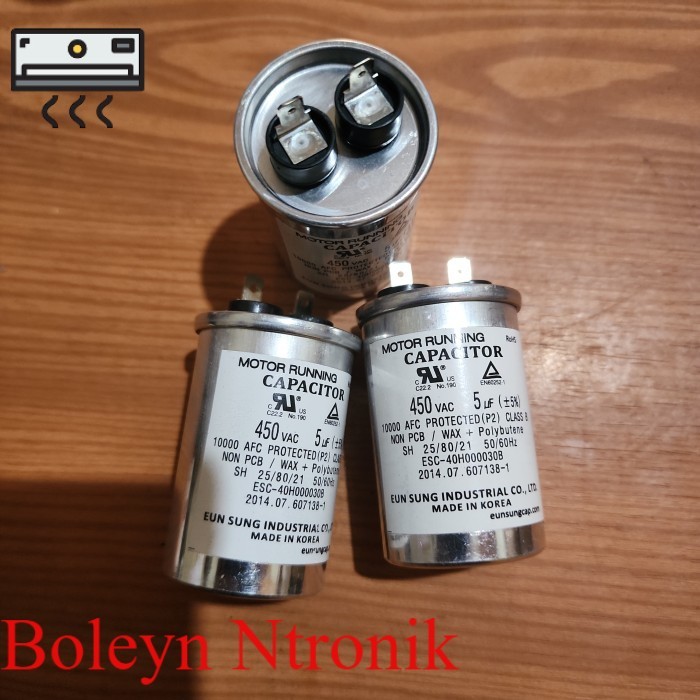 Kapasitor capasitor kulkas LG original