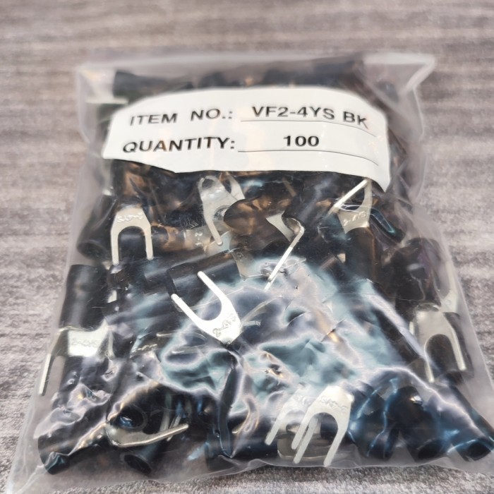 

DDB99 VF2-4YS - ISOLASI SKUN Y SIZE CABLE 1.25 - 3.5mm - PJ - Hitam