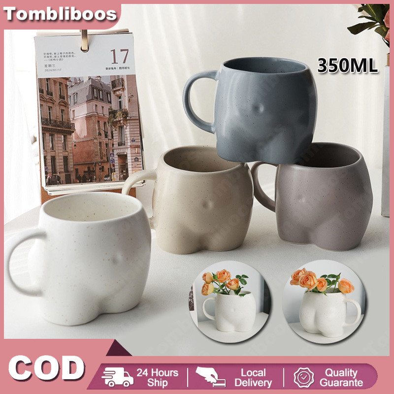 Tombliboos 350ML Mug Ceramic / Cute Butt Mug / Gaya Yang Menyenangkan Dan Unik Ceramic Cup / Mug Kop