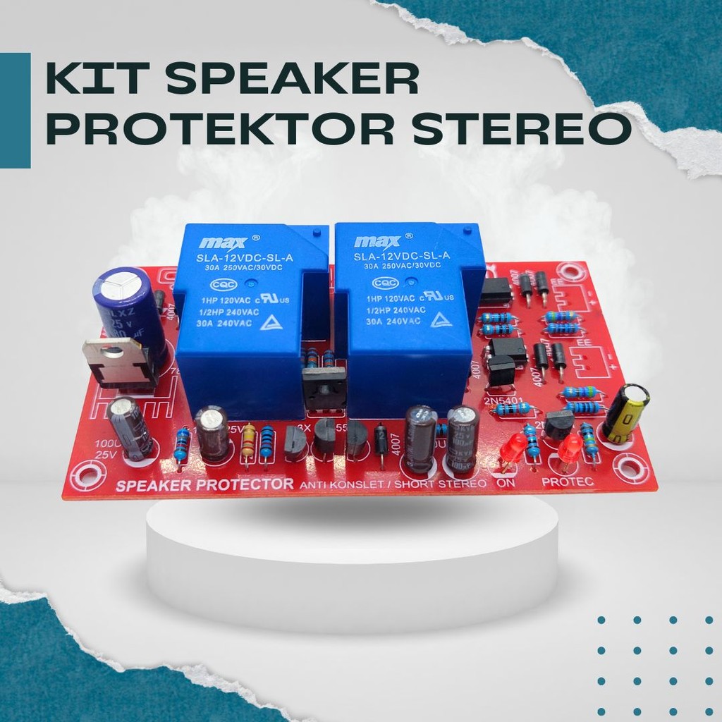 Kit Protektor Speaker Stereo - Anti Konslet, Overload, & DC Protection