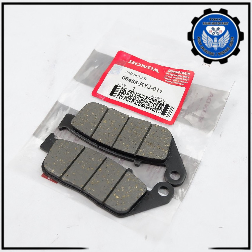 Kampas Rem Depan HONDA CB 250R / DISPAD HONDA CBR 250 KYJ  06455-KYJ-911 motorcycle