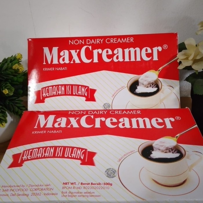 

[BIG SALE] Max creamer 500gr / bubuk krimer max premium
