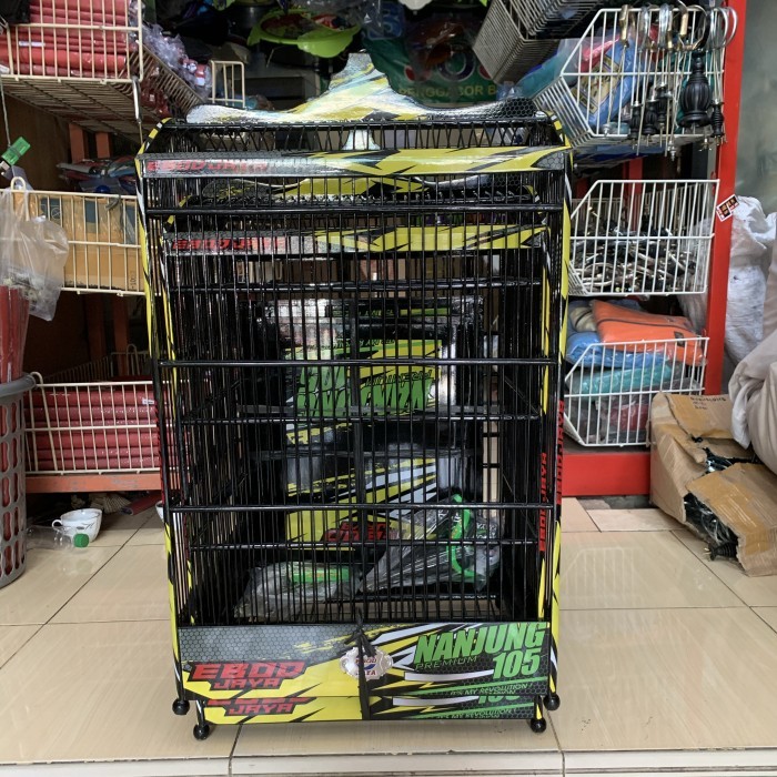 SANGKAR KANDANG BURUNG KOTAK EBOD DECAL TERBARU NO 1 ~ 2