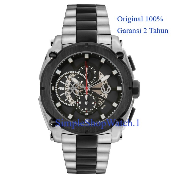 Original 100% Jam Tangan CHRIST VERRA Pria  CV 12201G-10 BLK Garansi Resmi 2 Tahun
