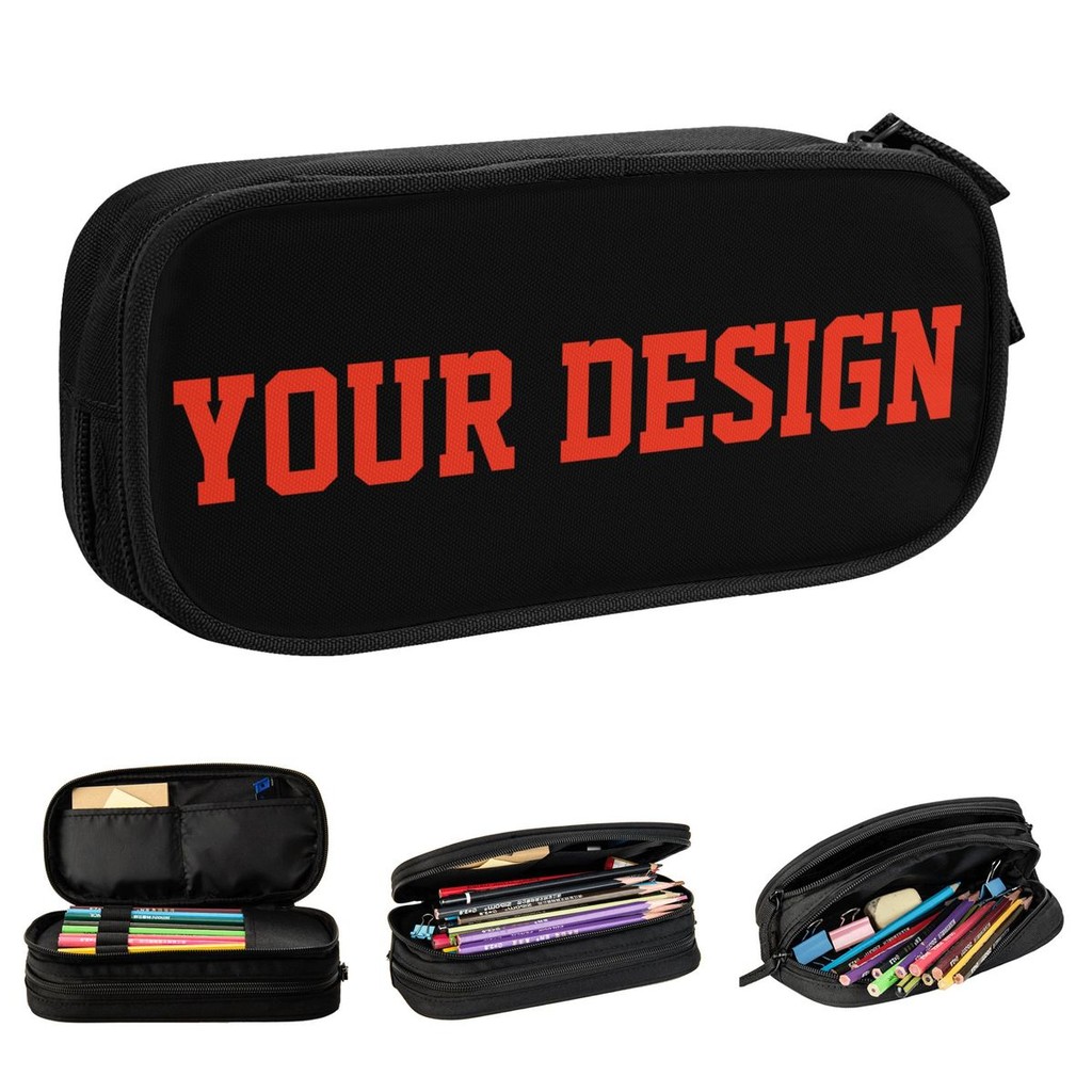 

Creative Custom Pencil Case Pencil Pouch Pen Girl Boy Customize Big Capacity Bag School Supplies Gift Stationery Personalized